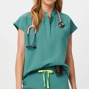 FIGS Marine Rafaela Scrub Top